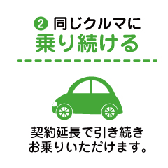 同じクルマに乗り続ける